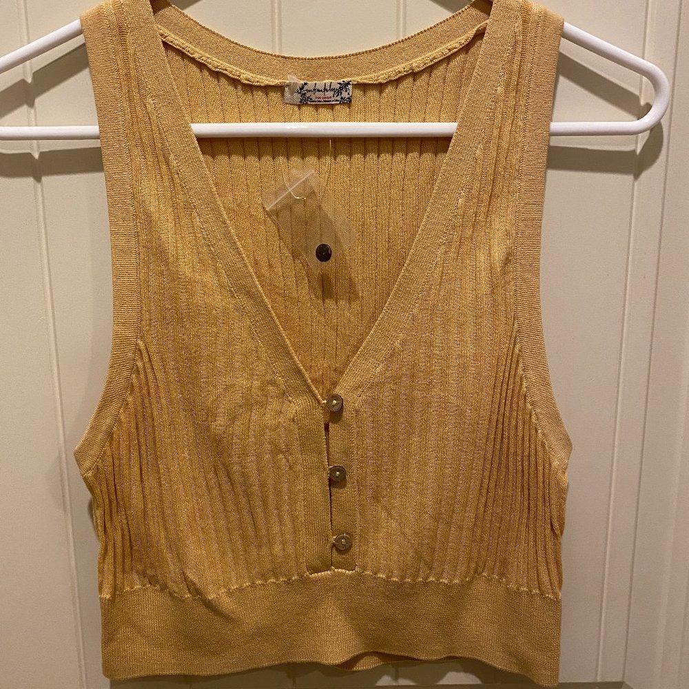 Free People Intimately Crop Sweater Brami